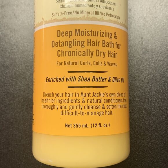 Aunt Jackie's Oh So Clean Moisturizing & Softening Shampoo 12 oz - Picture 9 of 16